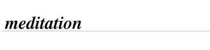 section header